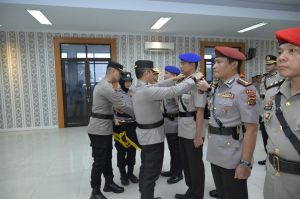 Irjen Pol Rusdi Hartono Pimpin Sertijab PJU dan 4 Kapolres Jajaran Polda Jambi