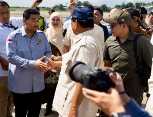 Mantap !  SAH Sambut Hangat Kehadiran Prabowo Subianto di Provinsi Jambi 