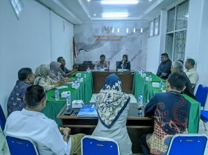 Perkuat Keterbukaan Informasi, Sejumlah Kabag di Setda Tanjab Barat Audiensi ke KI Jambi