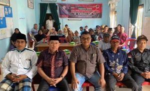 Dengarkan Aspirasi, Ketua DPRD Tanjab Barat Reses di Desa Lubuk Terentang