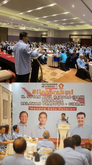Survei Gerindra Urutan Pertama, SAH Instruksikan Kader Utamakan Pilpres