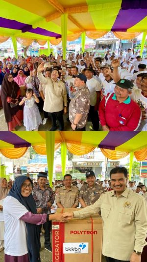 Melintasi Belantara WKS, SAH Bawa Semangat Penurunan Stunting di Desa Purwodadi Tanjabbar