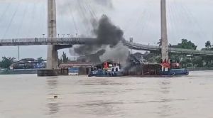 Polda Jambi Selidiki Kasus Tongkang Batu Bara yang Tabrak Tiang Gentala Arasy