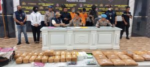 Ungkap Peredaran Narkotika, Tim Satresnarkoba Polresta Jambi Amankan 3 Orang Pelaku