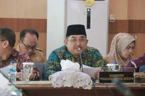 Bupati Tanjabbar Hadiri Entry Meeting BPK RI Pemeriksaan Interim LKPD TA 2023