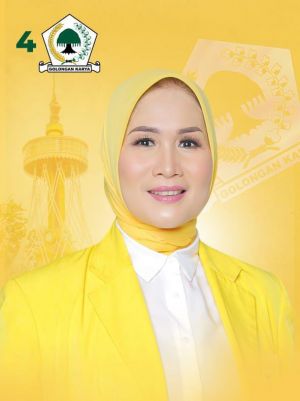 Riana Doris Raih Suara Tertinggi Perolehan Sementara Suara Golkar Dapil Jambi 1