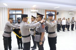 Pimpin Sertijab Kapolres Tanjung Jabung Barat, Ini Arahan Kapolda Jambi