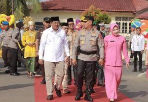 Ketua DPRD Tanjab Barat Hadiri Farewell Kapolres Tanjab Barat