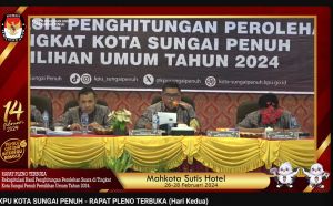 Ini Jadwal Pleno KPU Kabupaten/Kota: Sungaipenuh dan Bungo Sudah Mulai
