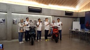 Pikat Masyarakat Jambi, Sinsen Luncurkan Skutik Premium Fashionable New Honda Stylo 160