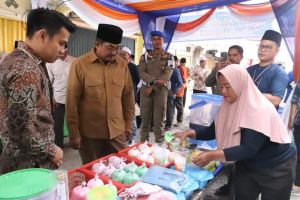 Bupati Anwar Sadat Tinjau Pasar Beduk Jalan Melati
