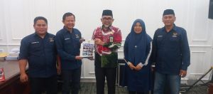 KI Jambi Serahkan Laporan Tahunan Ke Sekda