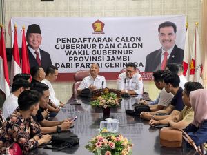 DPD Gerindra Provinsi Jambi Buka Pendaftaran Calon Gubernur, Al Haris Daftar Pertama