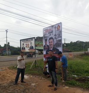 Tebar Baleho Jelang Pilgub, Elektabilitas SAH Makin Moncer