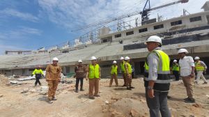 Kadis PUPR Provinsi Jambi Deadline Kontraktor Stadion: Progres Juli , 75 Persen 