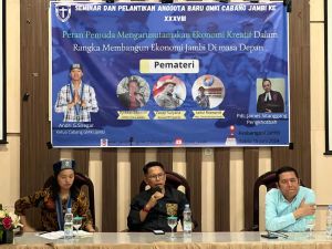 Cecep Suryana Bicara Ekonomi Kreatif di Acara GMKI: Selagi Resiko Itu Bukan Kematian, Harus Diambil