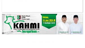 MW KAHMI Provinsi Jambi Kurban 4 Ekor Sapi dan 4 Ekor Kambing