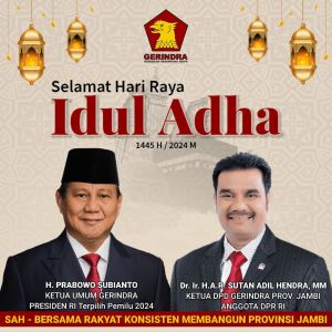 SAH Sampaikan Selamat Idul Adha, Ingatkan Makna Sejati Kurban adalah Berbagi dan Saling Peduli