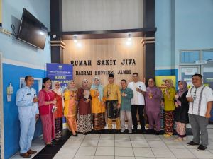 Visitasi Dinkes Dorong Peningkatan Status RSJD Provinsi Jambi ke Tipe A