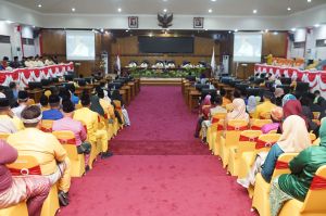 DPRD Tanjab Barat Sukses Gelar Rapat Paripurna HUT Kabupaten Tanjab Barat Ke-59
