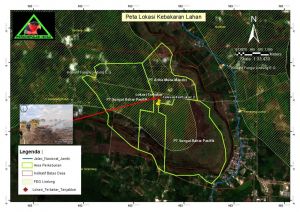 Konsesi Perusahaan Terbakar, Perkumpulan Hijau, Minta Polda  Tangkap dan Cabut Izin Konsesi