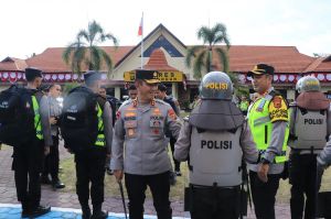 Jelang Pilkada Kapolda Jambi Tinjau Kesiapan Personel di Polres Sarolangun dan Kerinci