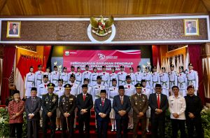 Edi Purwanto Hadiri Pengukuhan Paskibraka Provinsi Jambi