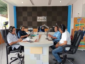 Dialog di RRI, KI Jambi, BPBD dan Perkumpulan Hijau Bahas Keterbukaan Informasi Karhutla