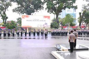 Polda Jambi Gelar Upacara Peringatan Hari Juang Polri Tahun 2024