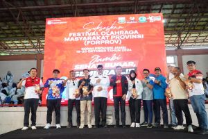 Pjs Gubernur Buka Festival FORPROV I KORMI Tingkat Provinsi Jambi