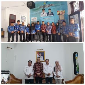 Pj Bupati Tebo Sambut Kunjungan Tim Visitasi Monev KI Jambi