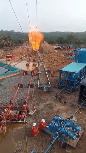Re-entry Eksplorasi, SKK-KKKS Jindi South Jambi Temukan 9.45 Juta Kaki Kubik Gas/Hari di Bungku