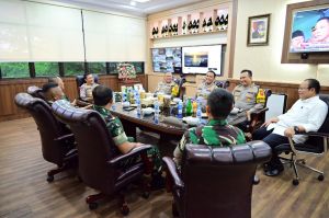Pererat Silaturahmi, Kapolda Jambi Terima Kunjungan Danrem 042/ Gapu