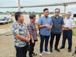 Tiang Jembatan Aurduri Ditabrak Lagi, Dewan Minta Polda Jambi Proses Pemilik Tongkang