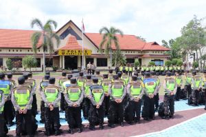 Jelang Pilkada, Wakapolda Jambi Cek Kesiapan Personil