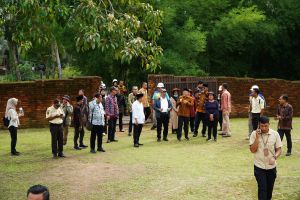 Gubernur Jambi Dampingi Kunker Menteri Bappenas Cek Pembangunan Museum KBCN 