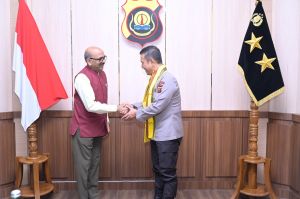 Kapolda Jambi Terima Konsulat Jendaral India