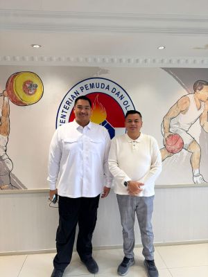 Menpora Siap Rekomendasikan Pembangunan GOR di Kota Jambi, Aspirasi dari Ketua DPRD