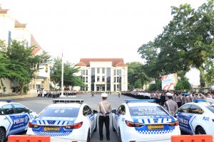 Polda Jambi Gelar Apel Pasukan Operasi Keselamatan Siginjai 2025