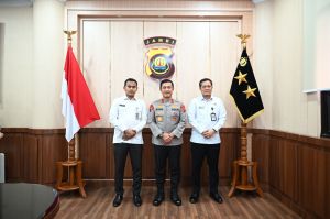Kapolda Jambi Terima Kunjungan Kakanwil Imigrasi dan Kakanwil Permasyarakatan Provinsi Jambi
