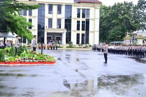 Polda Jambi Gelar Apel Pasukan Operasi Mantap Praja Siginjai 2024-2025
