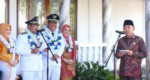 Ketua DPRD Hamdani Beri Sambutan Hangat ke Bupati dan Wabup Tanjab Barat Periode 2025 - 2030