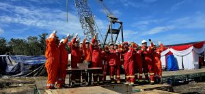SKK Migas Resmikan Tajak Sumur Pengembangan SA-3NF di Sumsel