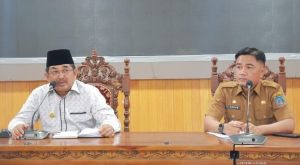 Bupati Tanjab Barat Pimpin Rapat Pembentukan Satgas Penanganan Sampah Nasional