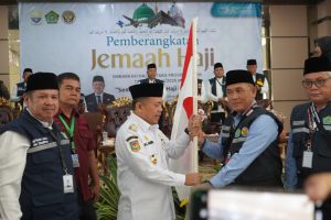 Lepas Kloter 16, Gubernur Al Haris: Pemprov Kucurkan Dana 32 Milyar Untuk Haji Domestik