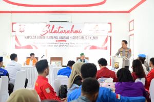 Jalin Silaturahmi Dengan Mahasiswa, Ini Pesan Kapolda Jambi