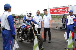 Edukasi Berkendara Jadi Prioritas, Para Jagoan Safety Riding Honda Diuji Keahliannya