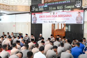 Sambut HUT Bhayangkara, Polda Jambi Gelar Doa dan Zikir Bersama