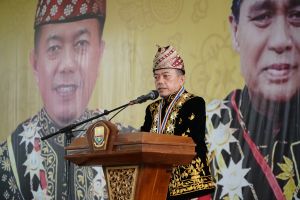 Al Haris di Hari Puncak LAM Jambi : Mitra Pemprov Dalam Pembangunan 