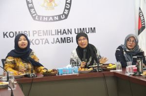 KPU Kota Jambi Gelar Edukasi Pemilih ke Mahasiswa, KI Jambi Paparkan Hak Akses Informasi Publik